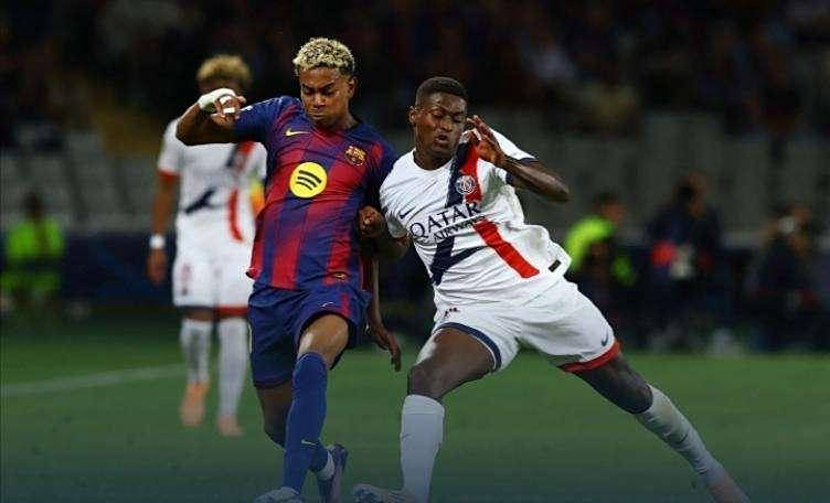 巴黎2-1逆转巴萨!边路优势助力新科欧冠冠军笑傲